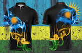 Rwanda flag jersey